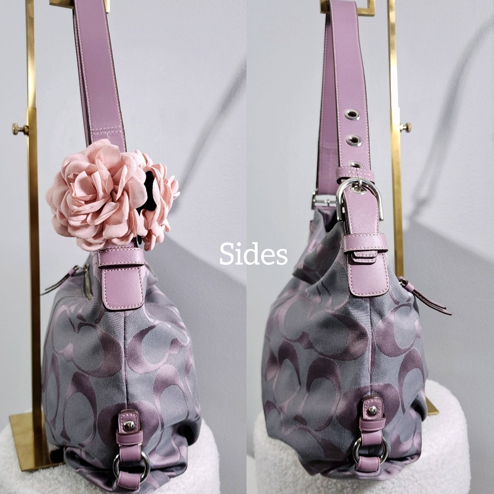 Coach 24cm Signature Duffle 2way Bag - Picture 7 of 16